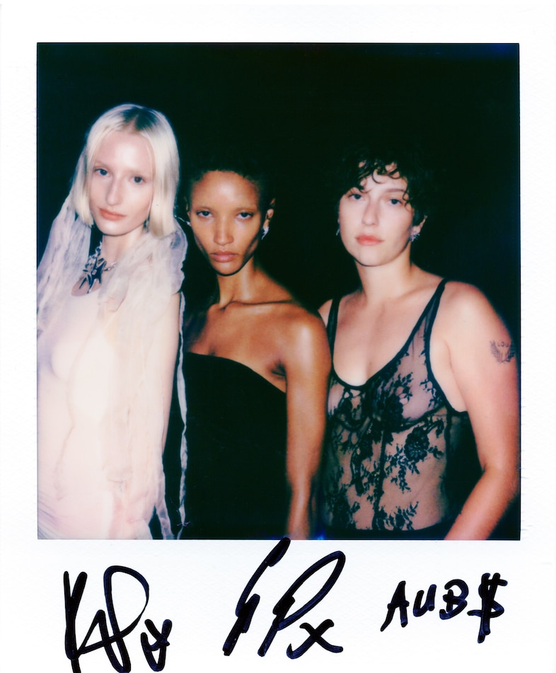Collina Strada SS24 polaroids by Andrew Tess 15