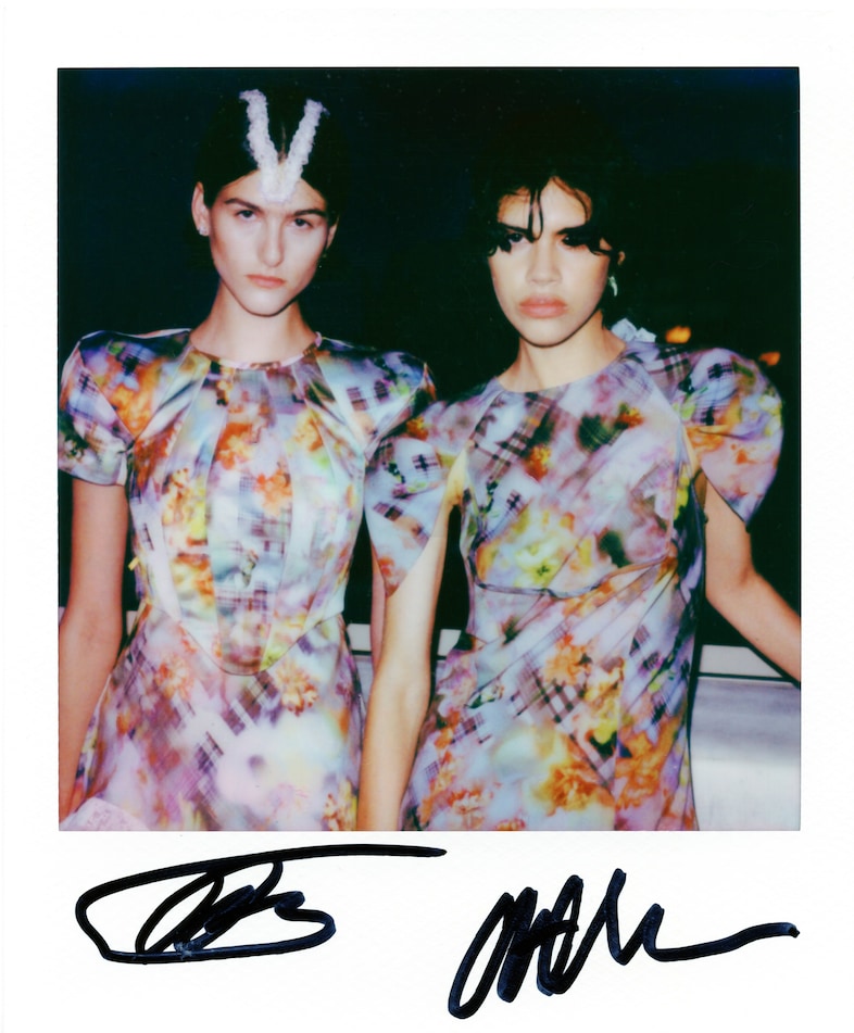 Collina Strada SS24 polaroids by Andrew Tess 17