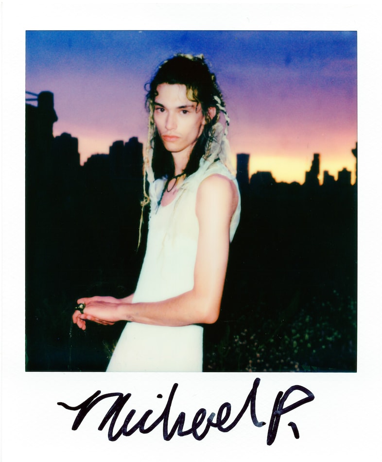 Collina Strada SS24 polaroids by Andrew Tess 18