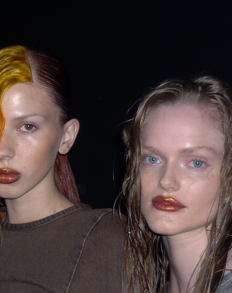 Beauty at Masha Popova SS24 Grace Ellington 10