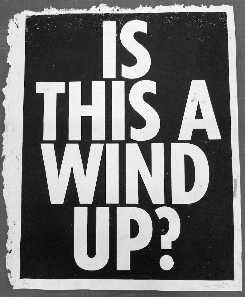 ‘Is This A Wind Up’ 9