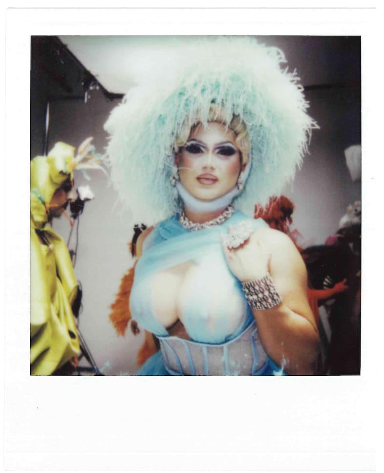 The Colour Ball polaroids Flavia Daniele Jimi Urquiaga 0