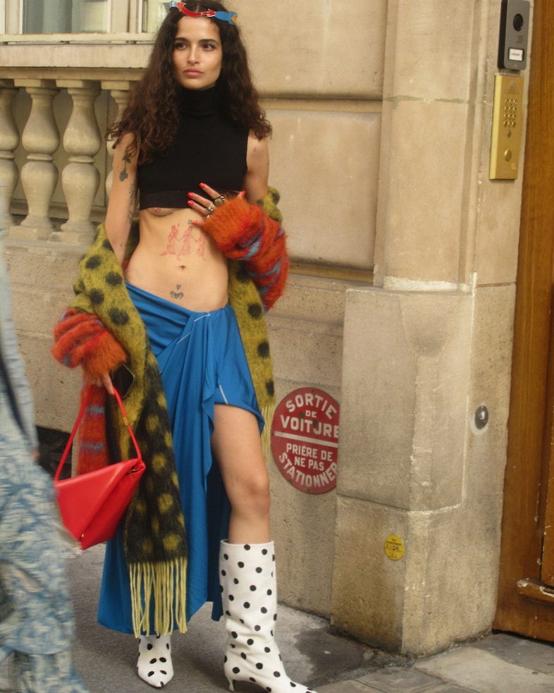 SS24 PFW Street Style: Jamie Maree Shipton 3