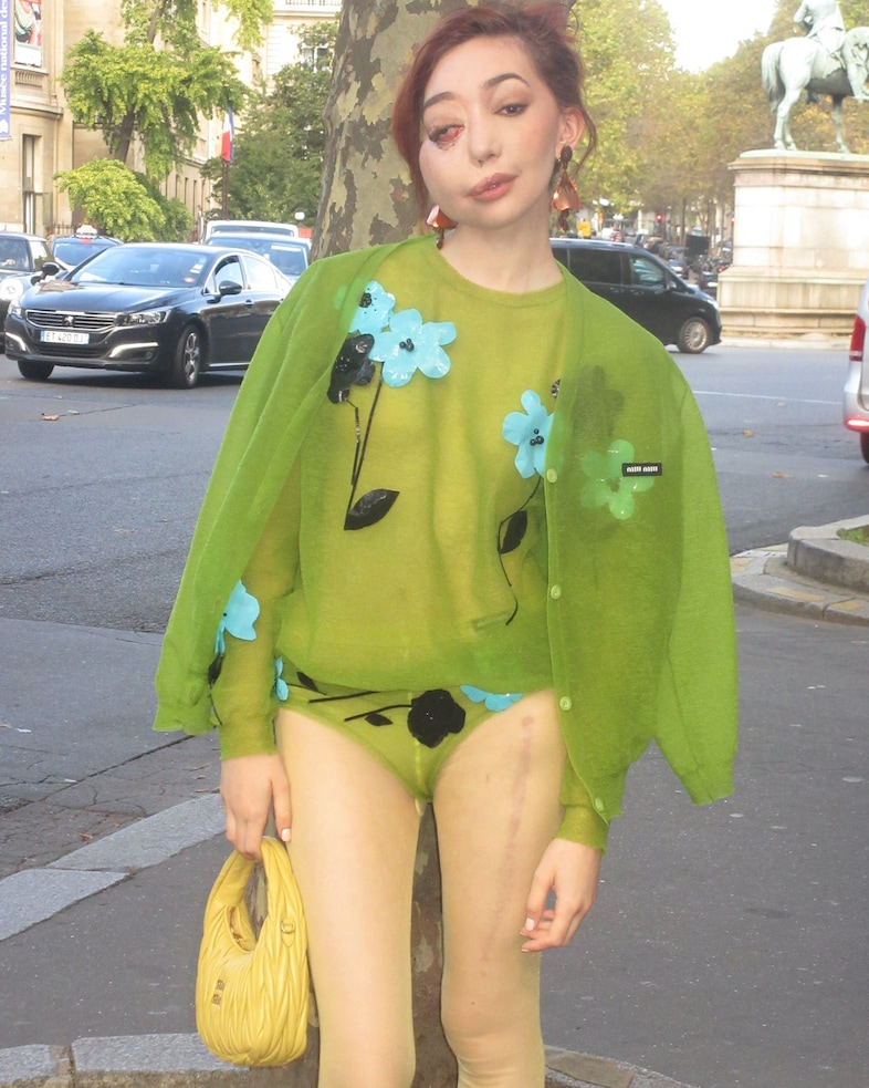 SS24 PFW Street Style: Jamie Maree Shipton 5