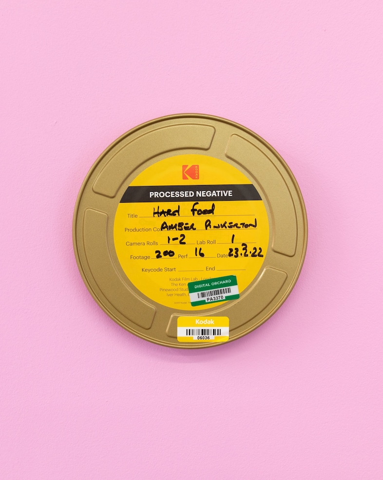 Amber Pinkerton, ‘Hard Food Film Reel’ (2022)