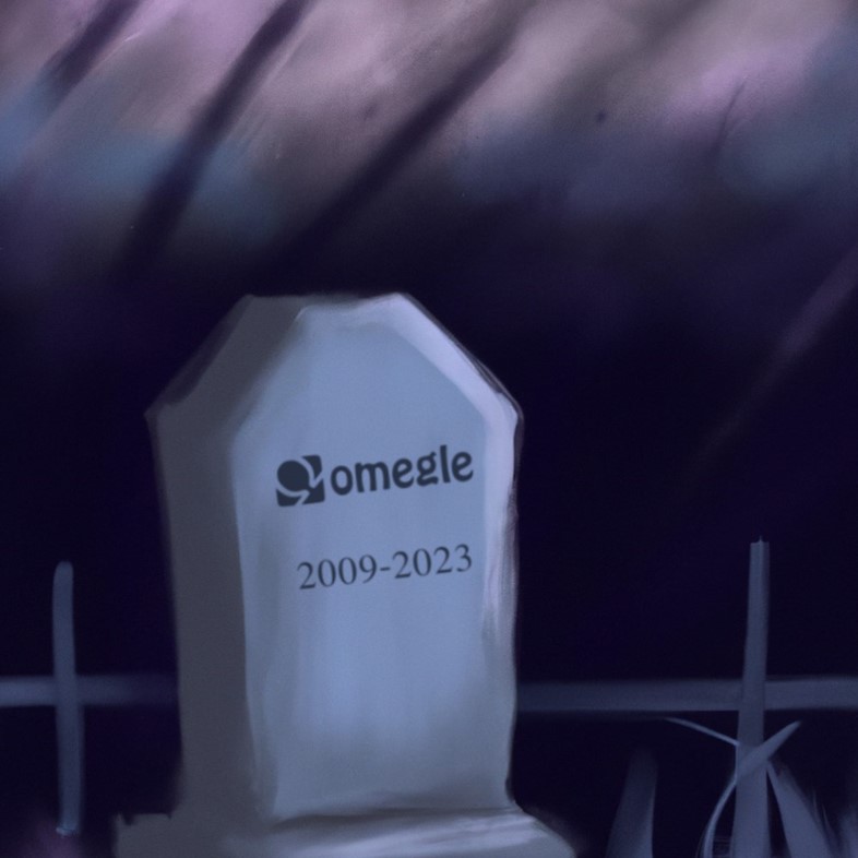 Omegle gravestone