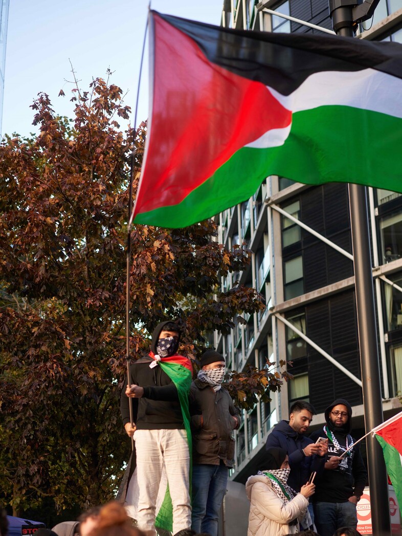 The pro-Palestine march in London on 11 November 2023 | Dazed