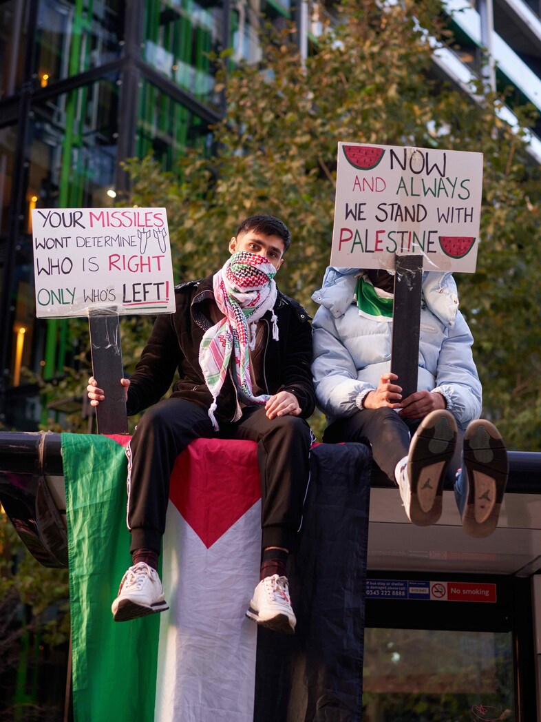 The pro-Palestine march in London on 11 November 2023 | Dazed