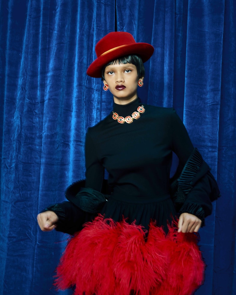 Ibrahim Kamara photographer Andra-Amelia Buhai stylist Dazed 8