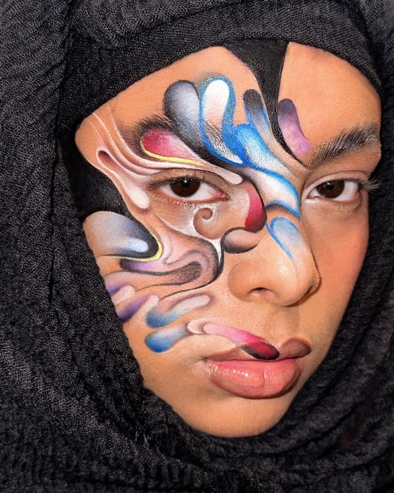 Dazed 100: Dee Carrion make-up 0