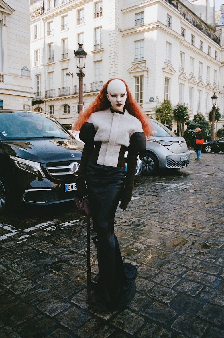 Paris street style AW24 Yu Fujiwara