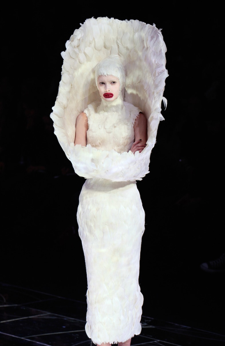 Beauty at Alexander McQueen AW09