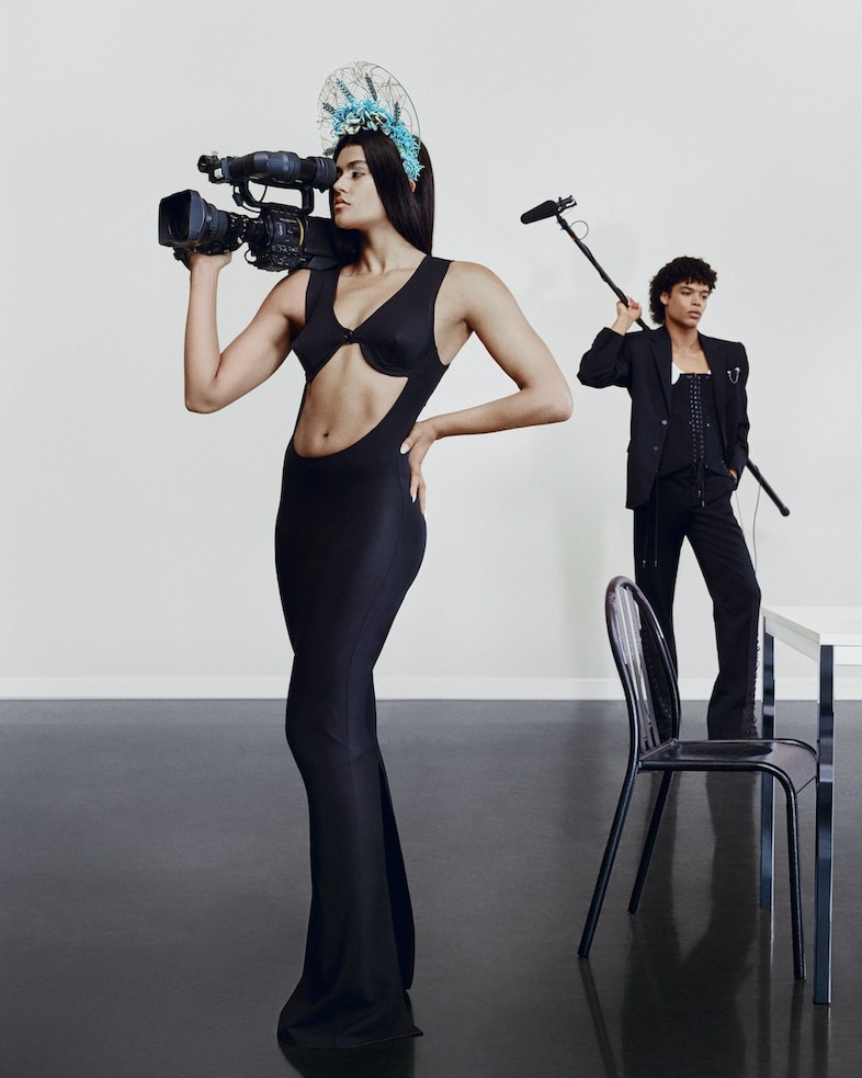 TRÈS GAULTIER CAMPAIGN with Tokischa and Amelia Gray 0