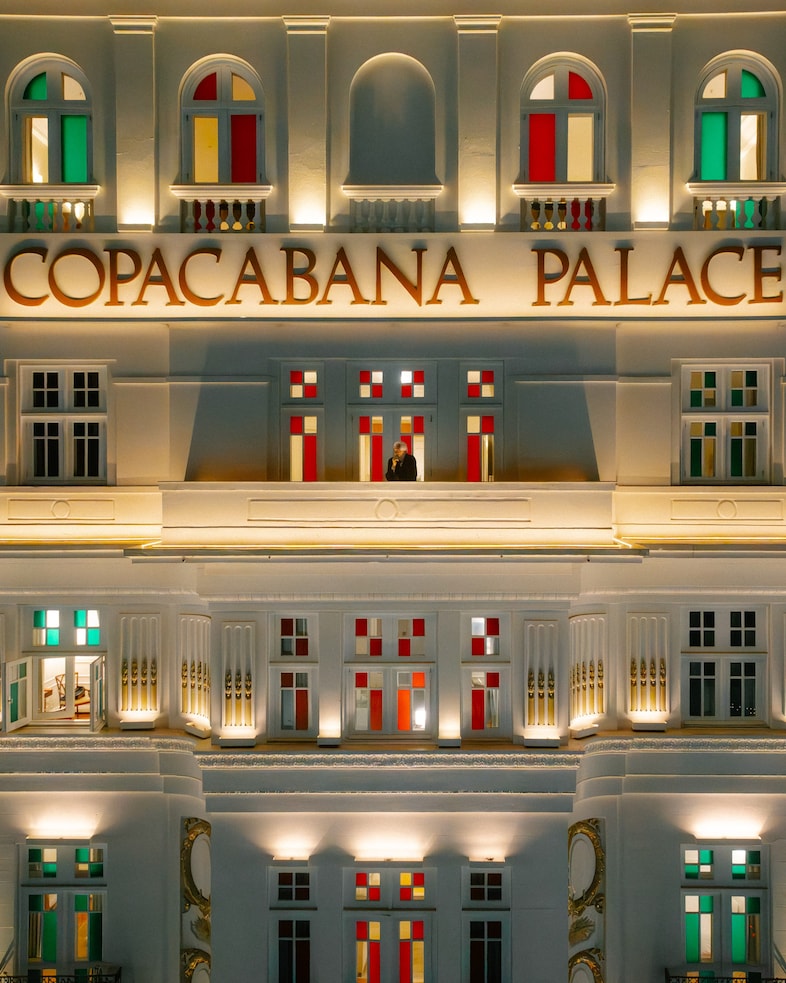Photo-souvenirs: Daniel Buren, Copacabana Palace 14
