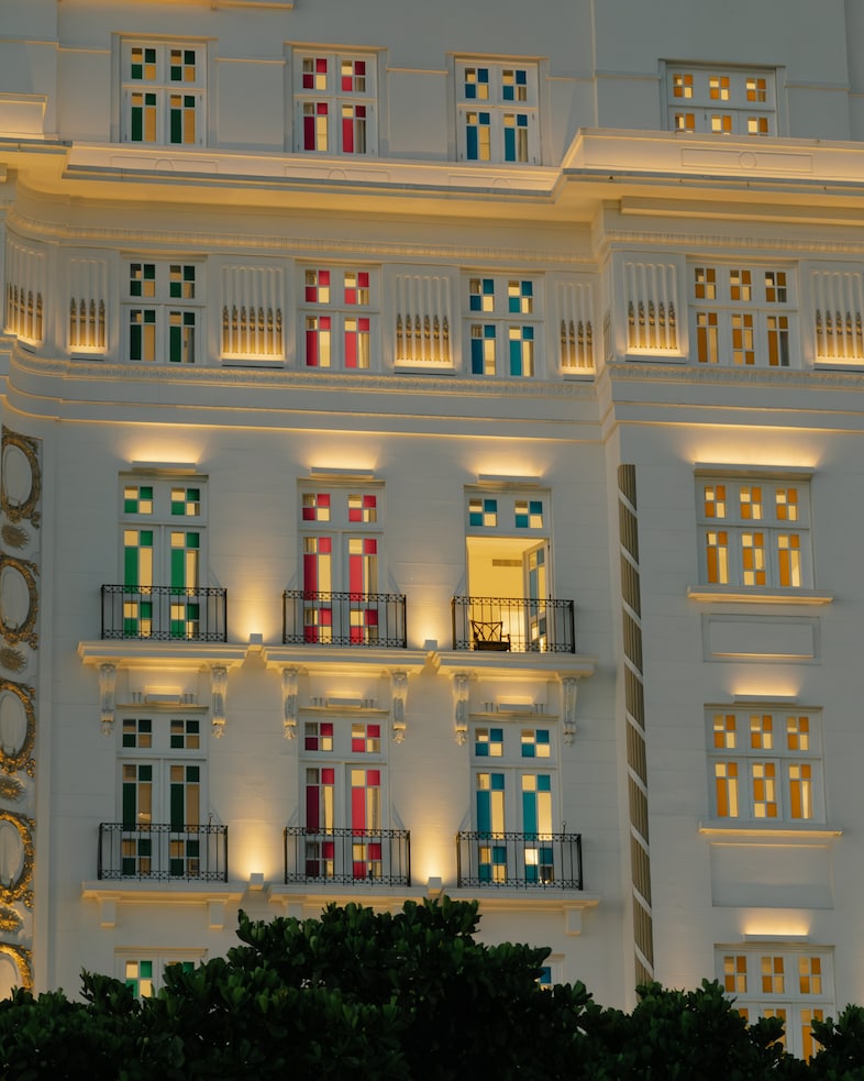 Photo-souvenirs: Daniel Buren, Copacabana Palace 15