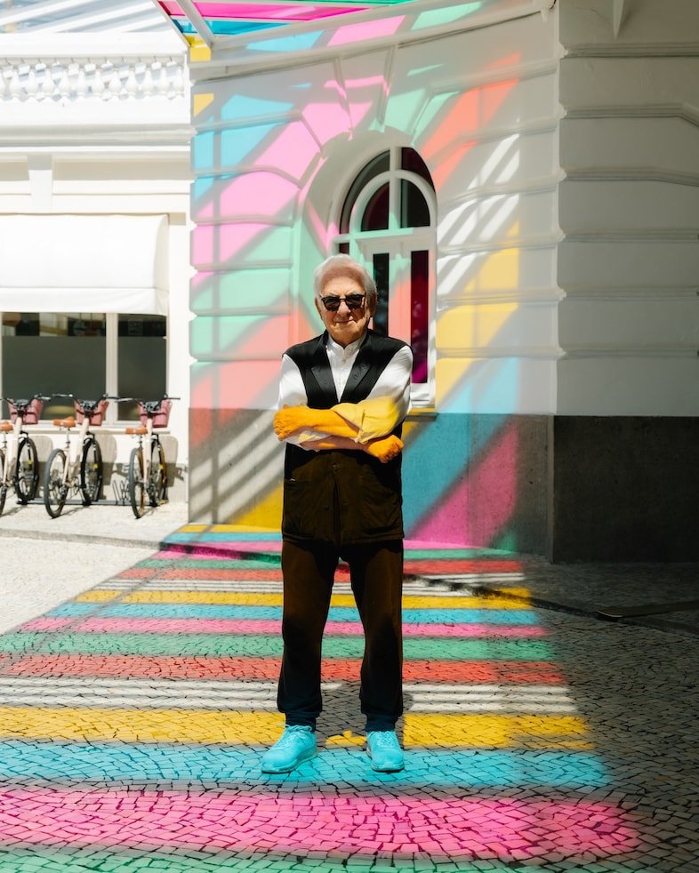 Photo-souvenirs: Daniel Buren, Copacabana Palace 23