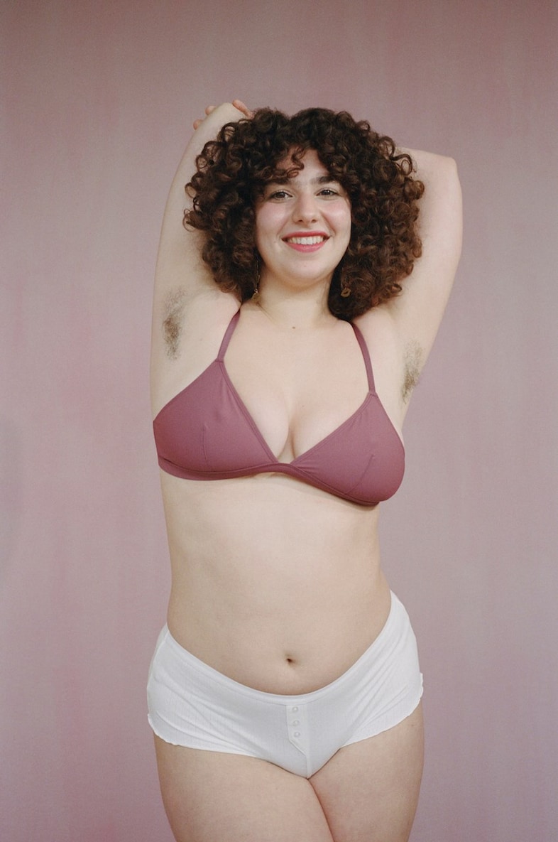 Underthings bra portraits by Ashley Armitage