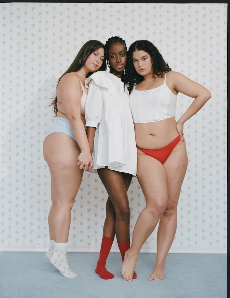 Ashley Armitage lingerie shoot