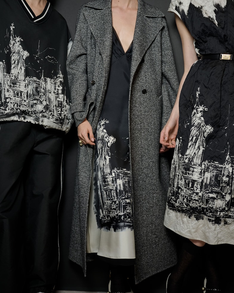 Dior Fall 2024 backstage 2