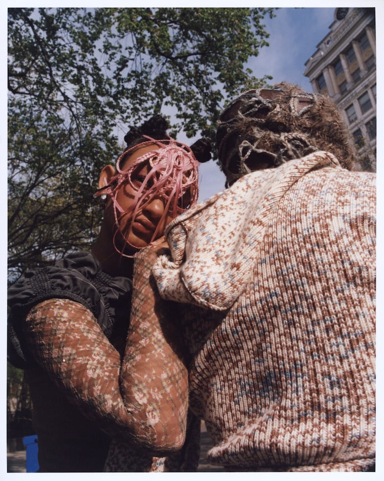 Ramona Jingru Wang x Julia Elena summer New York hair 1