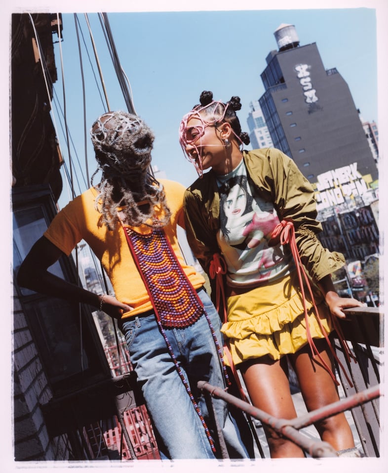 Ramona Jingru Wang x Julia Elena summer New York hair 10