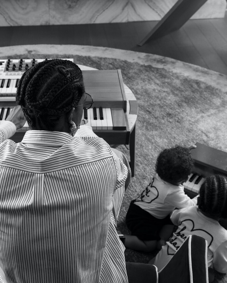 A$AP Rocky Bottega Veneta Carrie Mae Weems Fatherhood 1