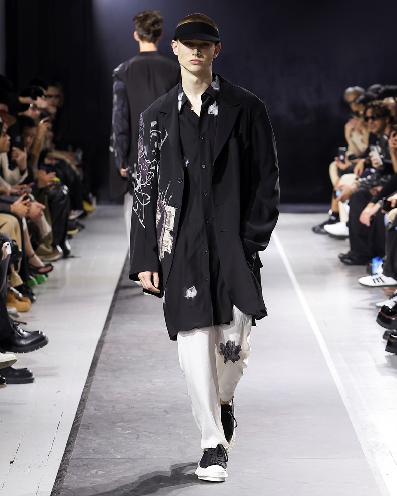 Yohji Yamamoto SS25 men’s | Dazed