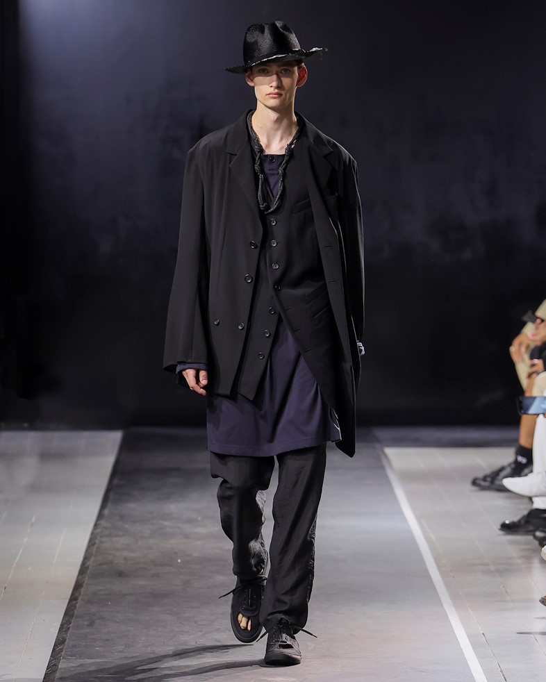 Yohji Yamamoto SS25 men’s | Dazed