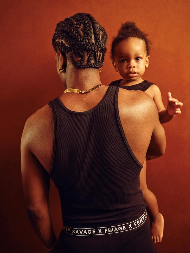 A$AP Rocky x RZA Rihanna Savage Fenty campaign 1
