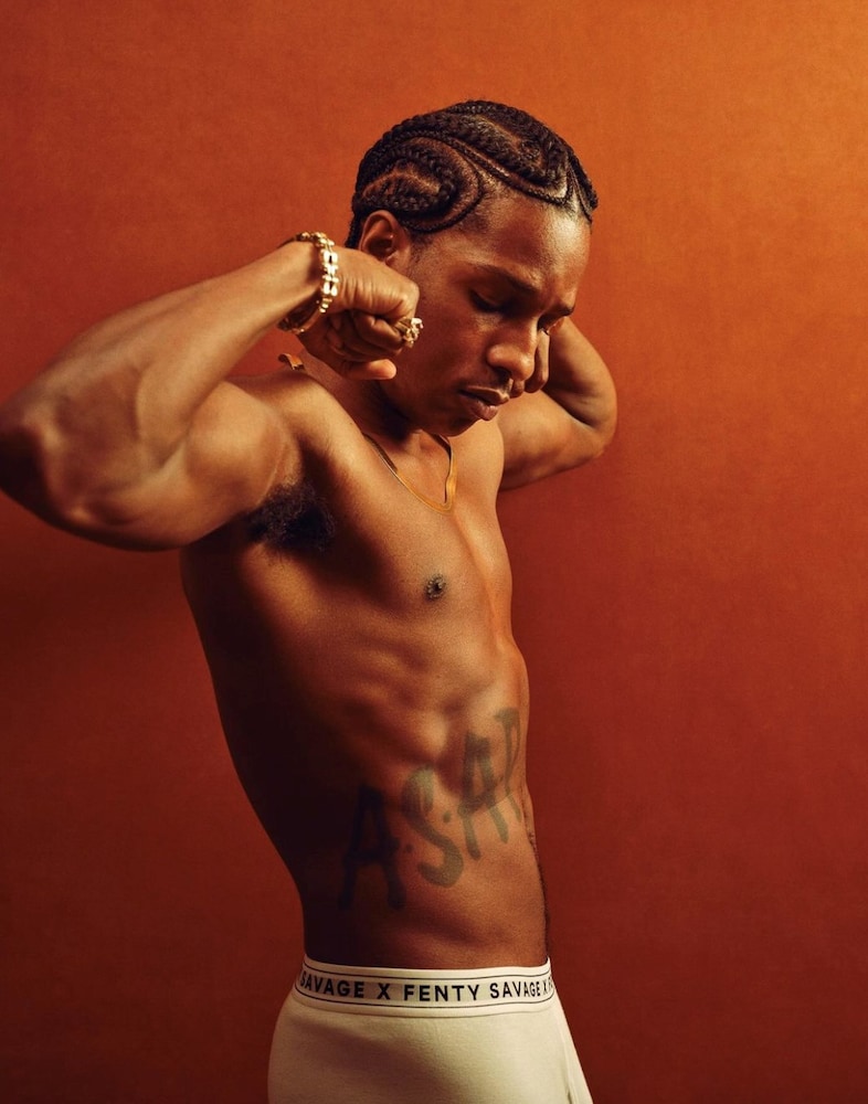 A$AP Rocky x RZA Rihanna Savage Fenty campaign 3