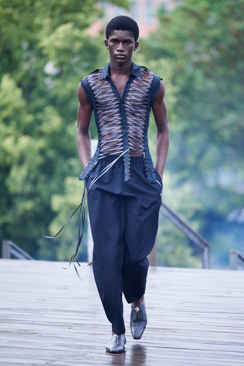 GmbH SS25 Runway Berlin Finnegan Koichi Godenschweg