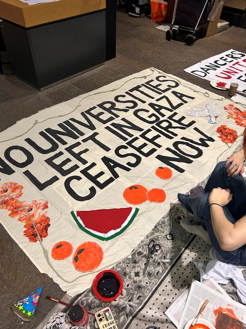 UK university Palestine protests