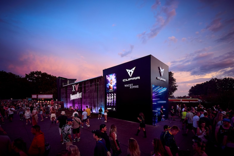 CUPRA Whack Shack at PAROOKAVILLE festival 2024
