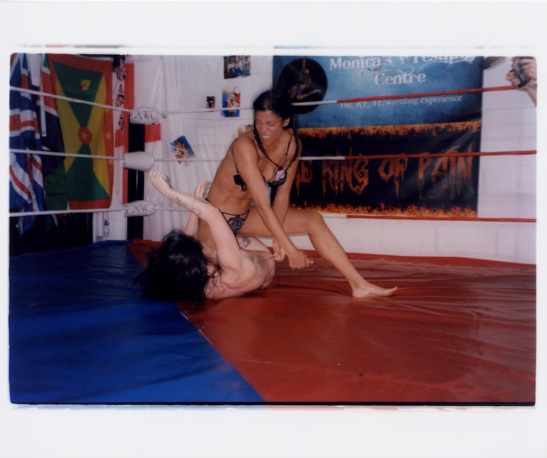  Lesbian Wrestling Party