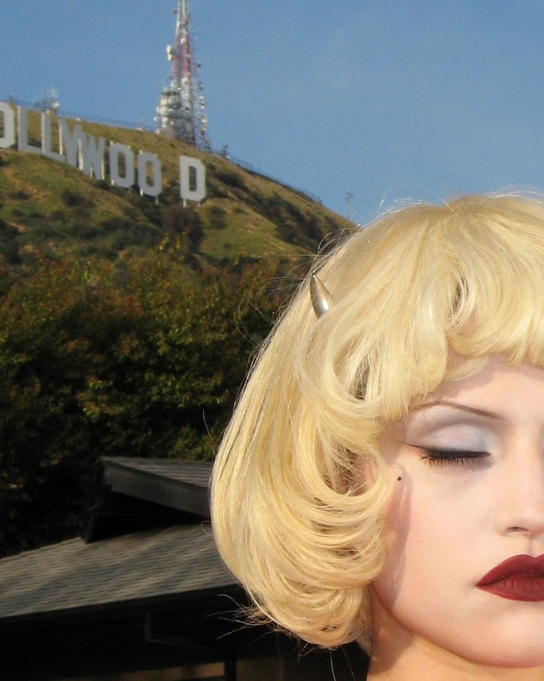 Gabbriette BTS Vivienne Westwood shoot 2