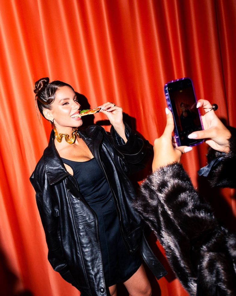 h&amp;m milan fashion week party romy chloe caillet 2