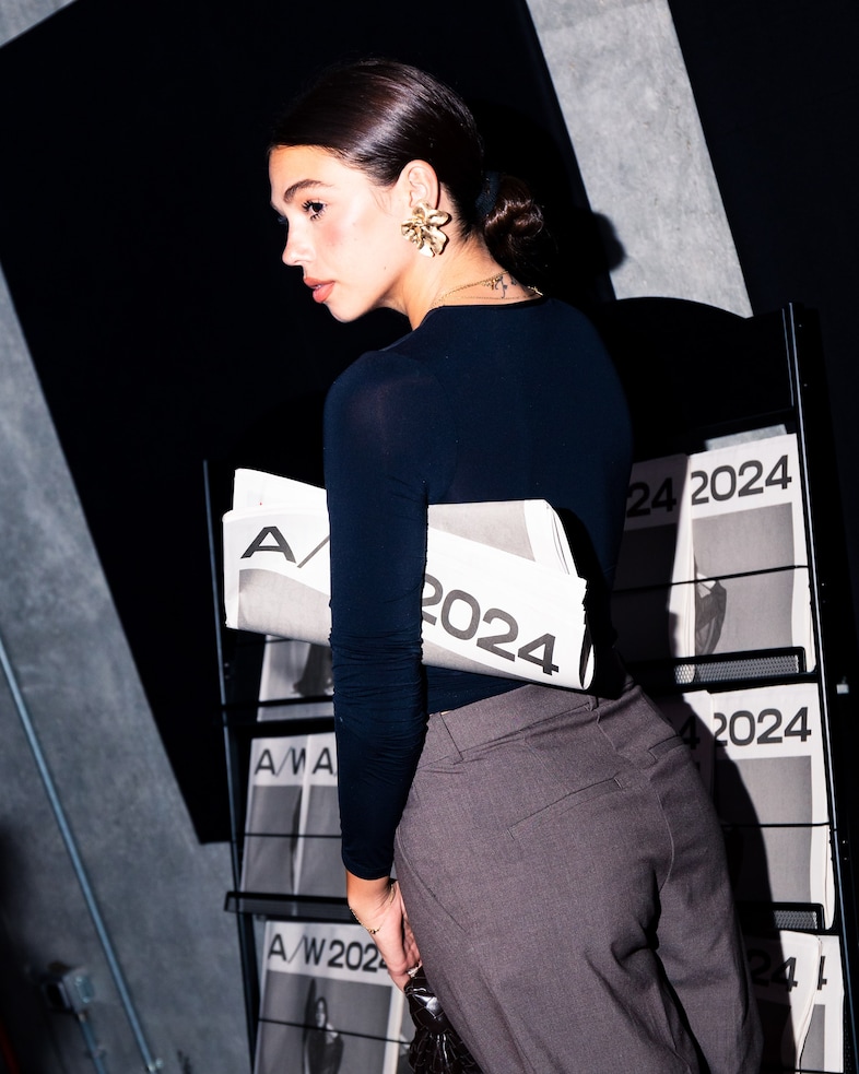 h&amp;m milan fashion week party romy chloe caillet 10