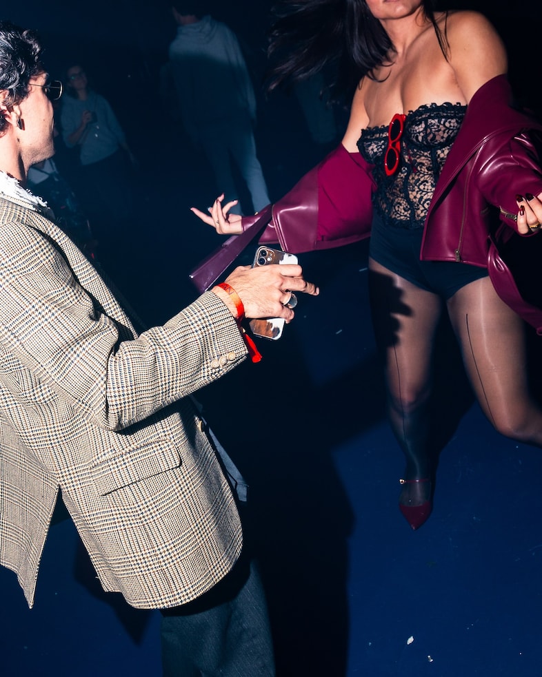 h&amp;m milan fashion week party romy chloe caillet 15