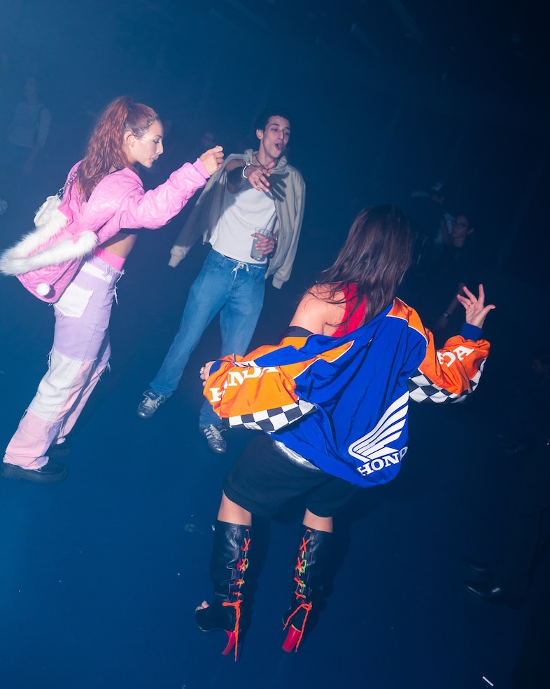 h&amp;m milan fashion week party romy chloe caillet 17