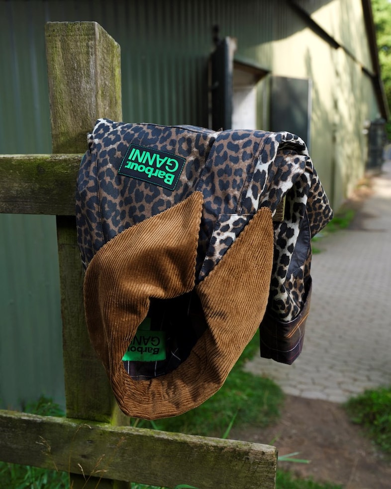 Ganni x Barbour collection 2024 5