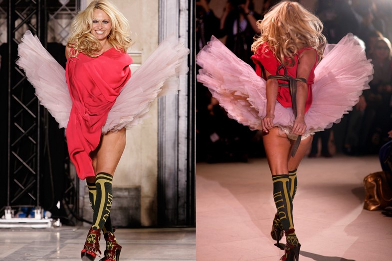 Pamela Anderson at Vivienne Westwood AW09