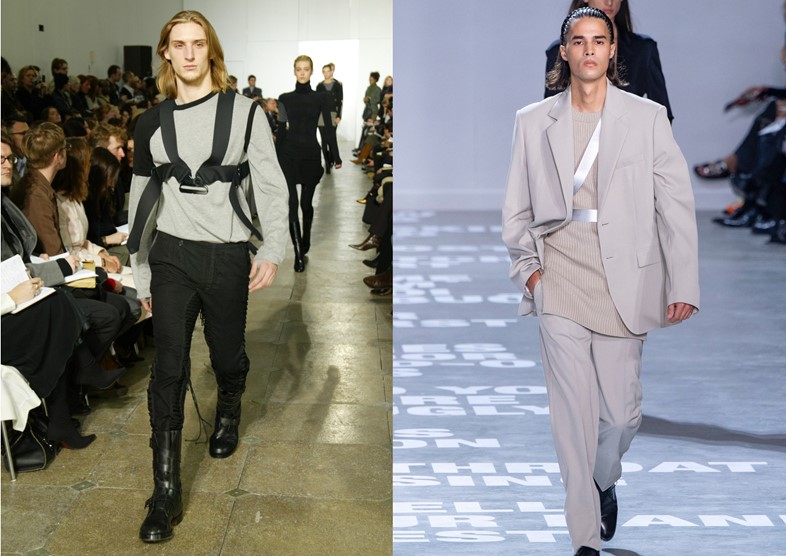 Helmut Lang side by side