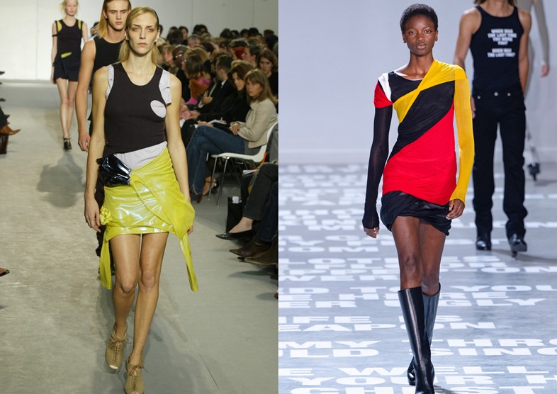 Helmut Lang side by side