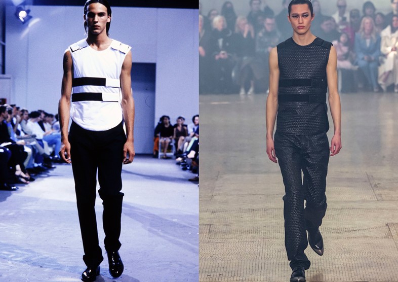 Helmut Lang side by side