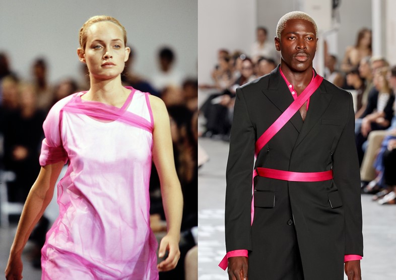 Helmut Lang side by side