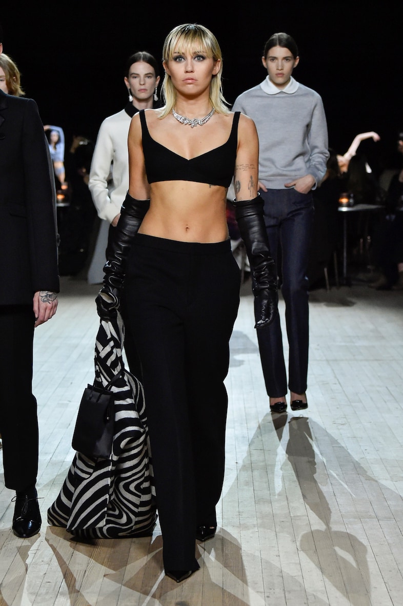 Miley Cyrus at the Marc Jacobs RTW A/W 2020