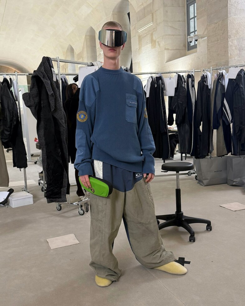 Balenciaga Fall 25 collection cookbook 8