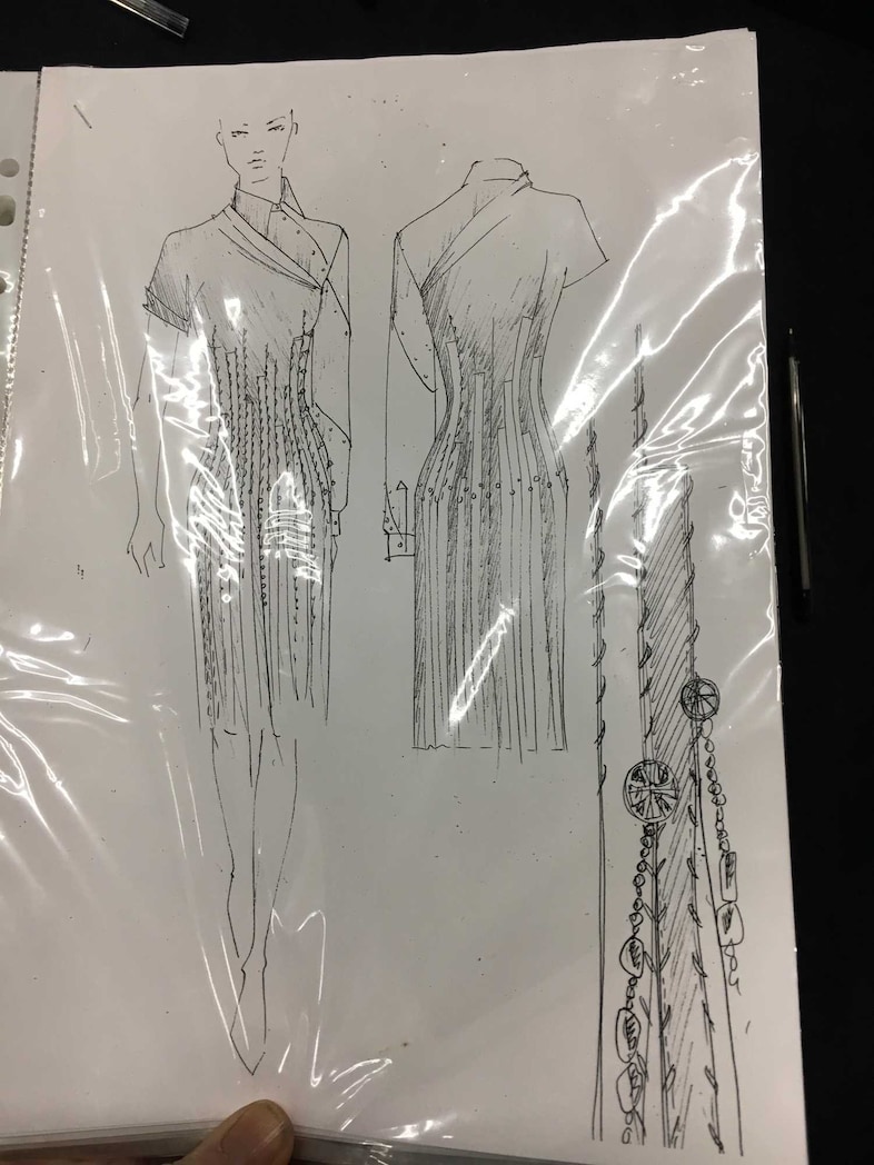 Alexander McQueen&#39;s sketchbook