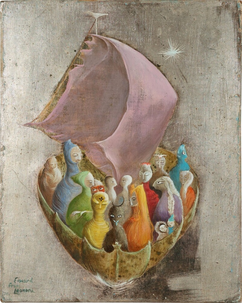Leonora Carrington_En el barco (For Edward James)_ 5