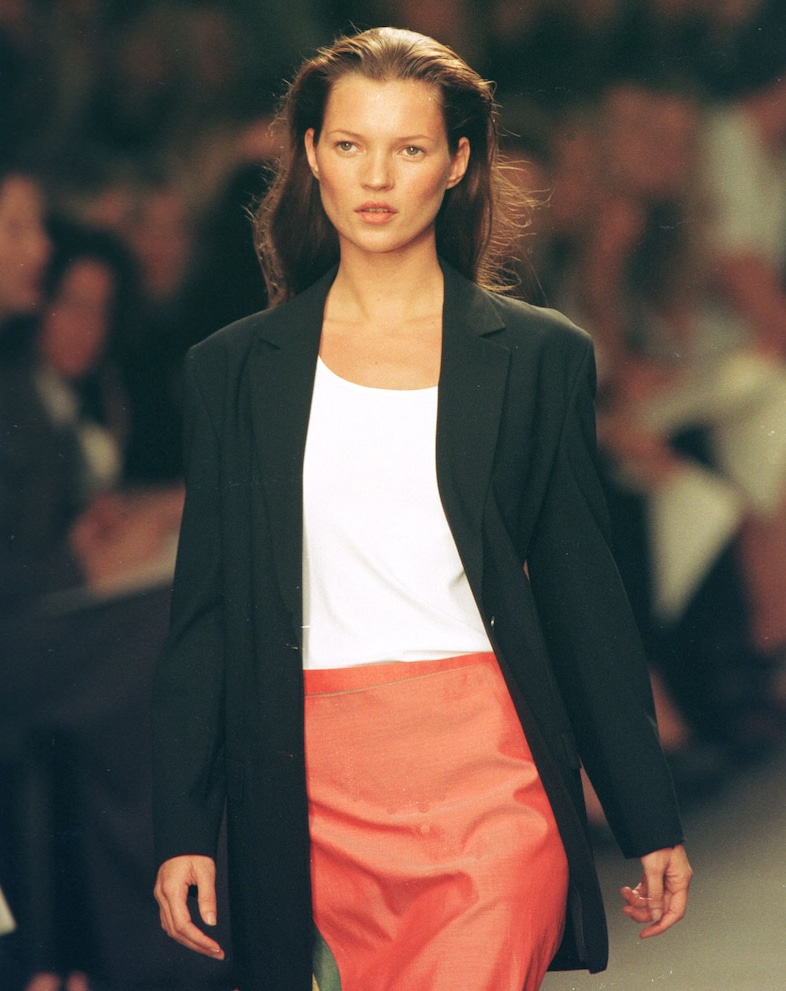 Kate Moss catwalk moments 11